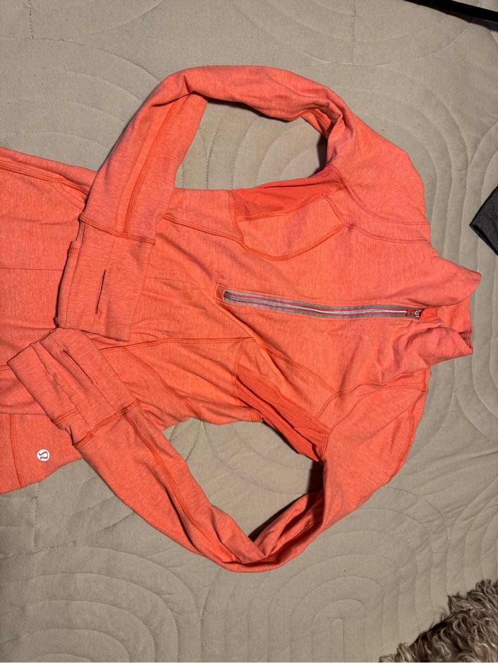 Women's coral Half-Zip Jacket by lululemon athletica